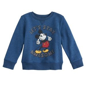 Mickey Mouse Let’s Stay Awesome Toddler Sweatshirt